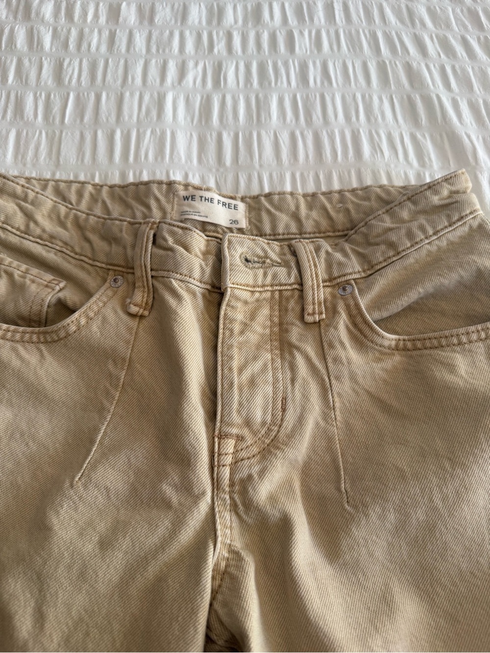 Free People Teagan Low Rose Boyfriend Jean. Size 26 - Picture 2 of 5